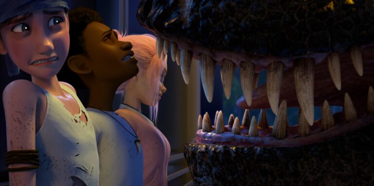 Wie immer auf der Flucht: Ben, Darius, Brooklyn und der T-Rex