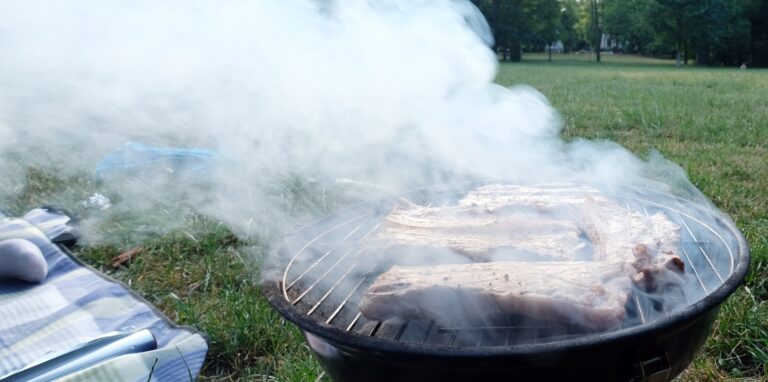 Mächtige Rauchentwicklung hat am Samstag eine Castrop-Rauxelerin dazu veranlasst, die Feuerwehr zu alarmieren. Allerdings qualmte diesmal nur ein Grill (Symbolbild).
