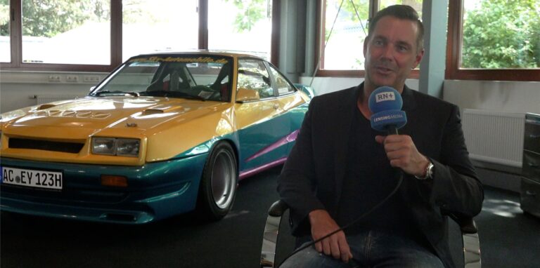 Sascha Kosciankowsky ist stolzer Besitzer eines Opel Manta Bs – dieser Wagen fegte im gleichnamigen Film durchs Ruhrgebiet.