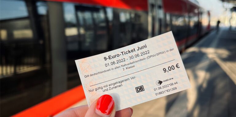 Das 9-Euro-Ticket ist so günstig, dass Probleme in der Wahrnehmung kleiner werden.