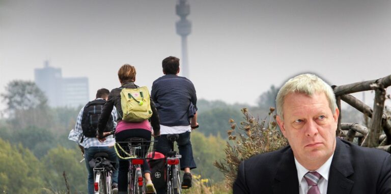 Radwegeausbau oder neue Kitas – in Dortmund muss gespart werden. Das weiß auch der Stadtkämmerer Jörg Stüdemann.