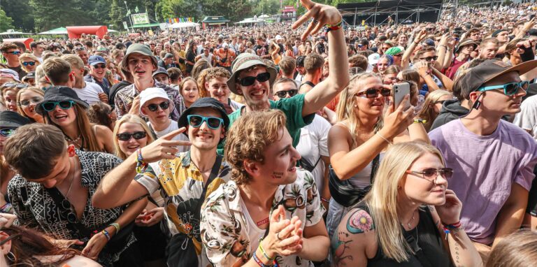 Beste Laune herrschte beim Juicy Beats im Westfalenpark.