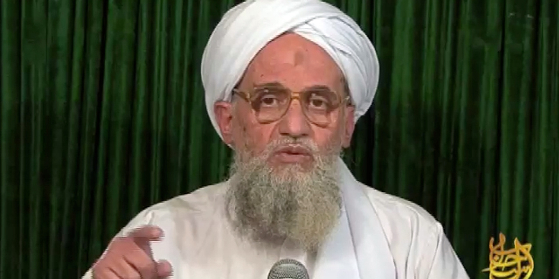 Das undatierte Standbild aus einer Videobotschaft zeigt den Al-Kaida-Chef Aiman al-Sawahiri.
