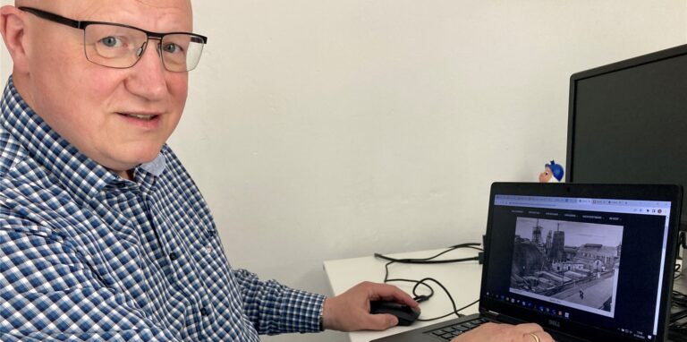 Ludwig Schönefeld ist Straßenbahn-Experte und hat eine umfangreiche Webseite über den Nahverkehr in Castrop-Rauxel erstellt.