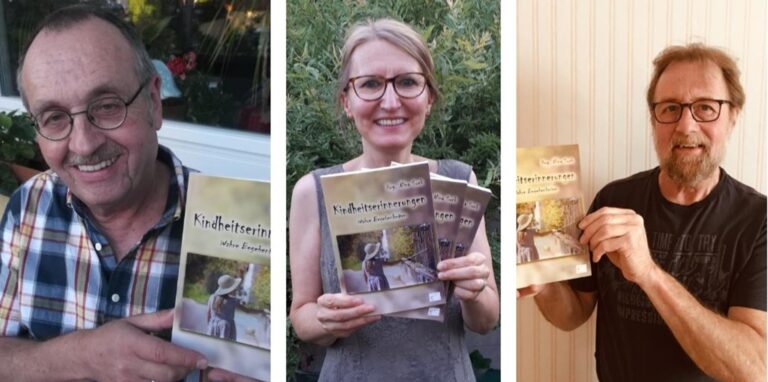 Zwei Autoren und eine Autorin aus Oer-Erkenschwick zeigen ihr neuestes Buch