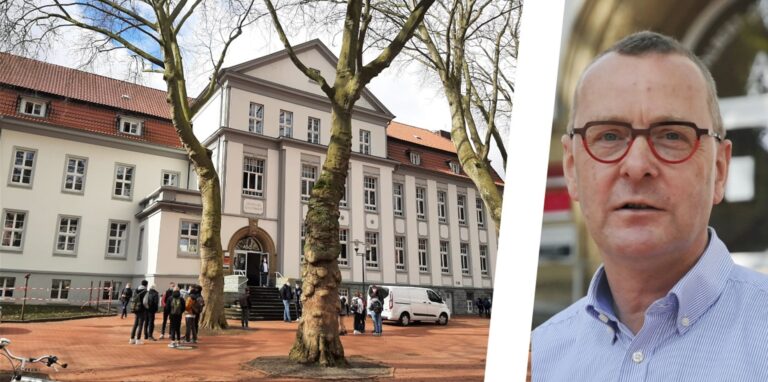 Joachim Höck, Schulleiter am Adalbert-Stifter-Gymnasium (ASG), hält sich und seine Schule gut für das neue Schuljahr gewappnet.