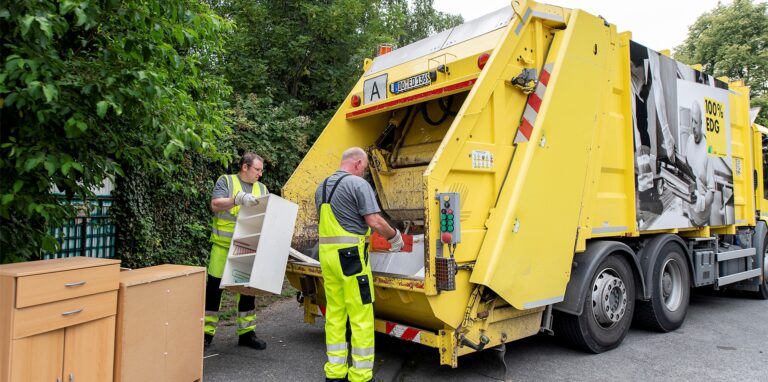 Bald starten in Dortmund die kostenlosen Sperrmüllsammlungen der EDG.