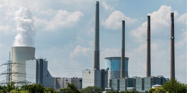 Das „Kraftwerk Staudinger“, aufgenommen am 02.06.2017 in Großkrotzenburg (Hessen).