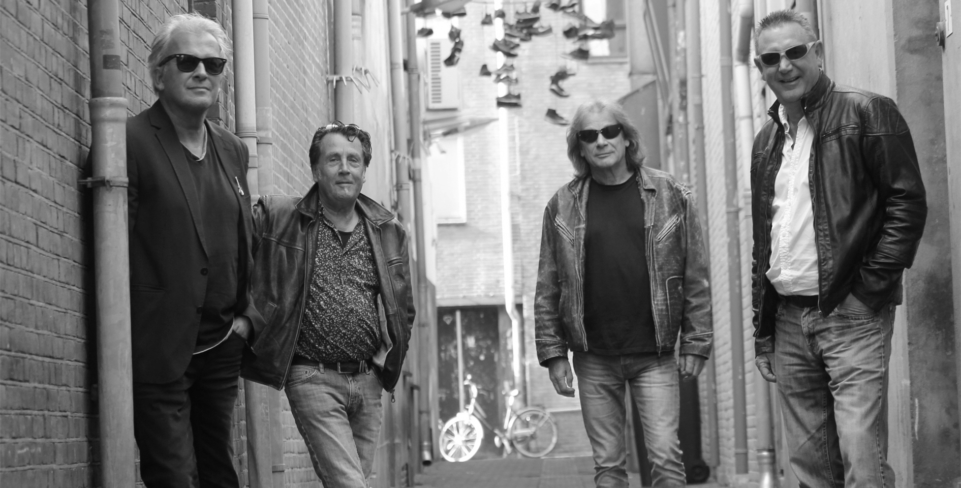 Die Blues-Rock-Band „MAD LEE“ aus den Niederlanden: Martin Krasenberg, Hans Deegen, Bert Meyer und Johan Coenen.