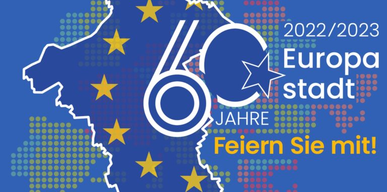 Mit einem riesigen Europafest feiert Castrop-Rauxel am Sonntag, 13. August, das 60-jährige Bestehen als offizielle „Europastadt“.