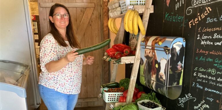 Seit zwei Jahren betreibt Katja Koch ihren Unverpackt Laden an der Forststraße. In Kürze will sie auch in Drewer eine Filiale aufmachen.