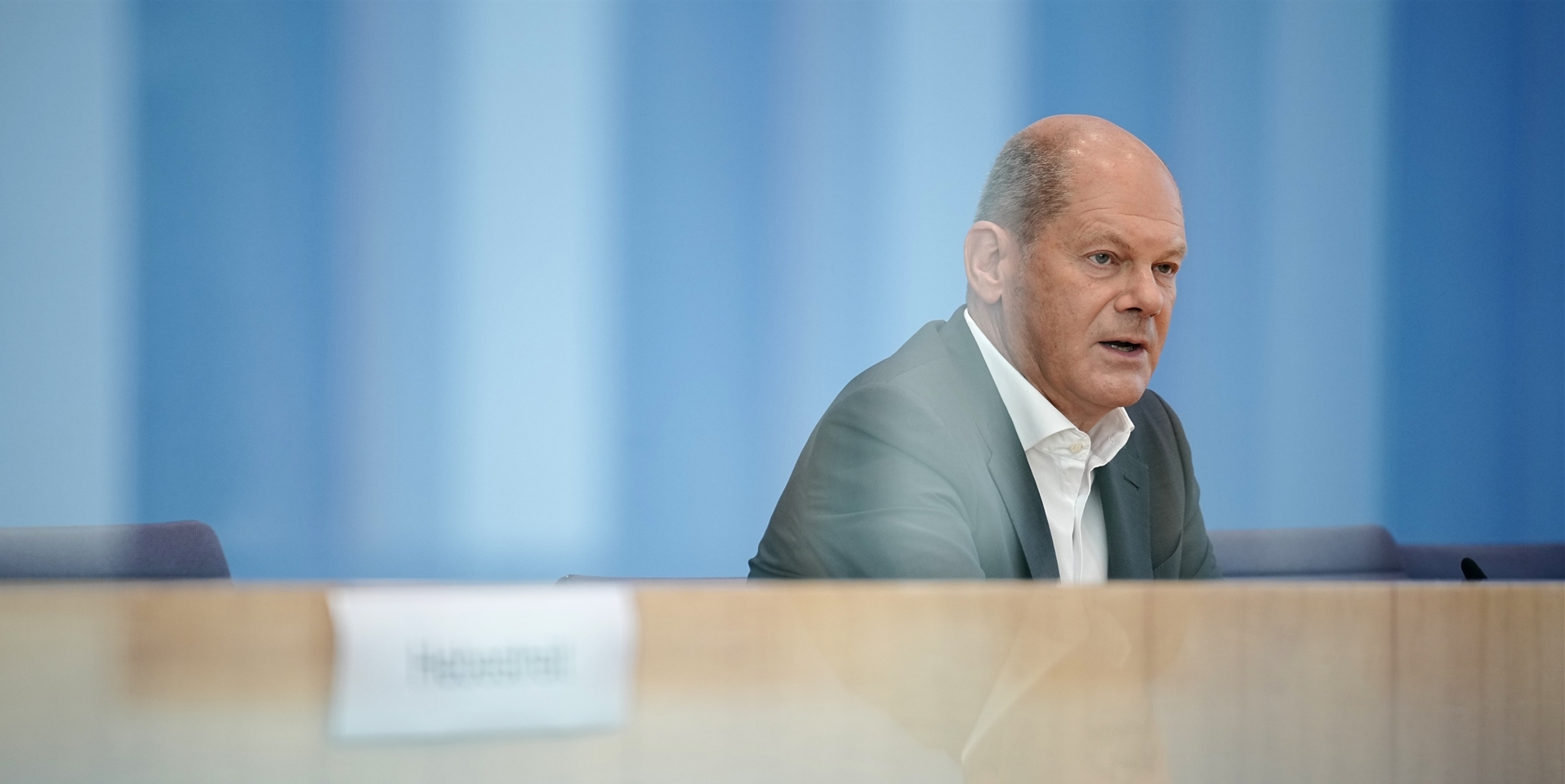 Bundeskanzler Olaf Scholz.