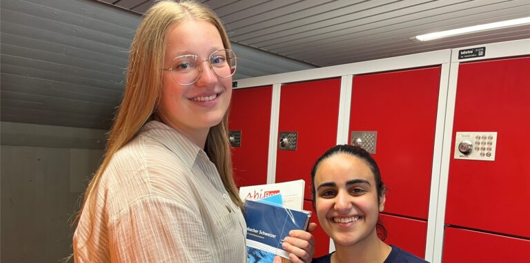 Annika Beichl und Mariam Hussein starten in ein besonderes Jahr.