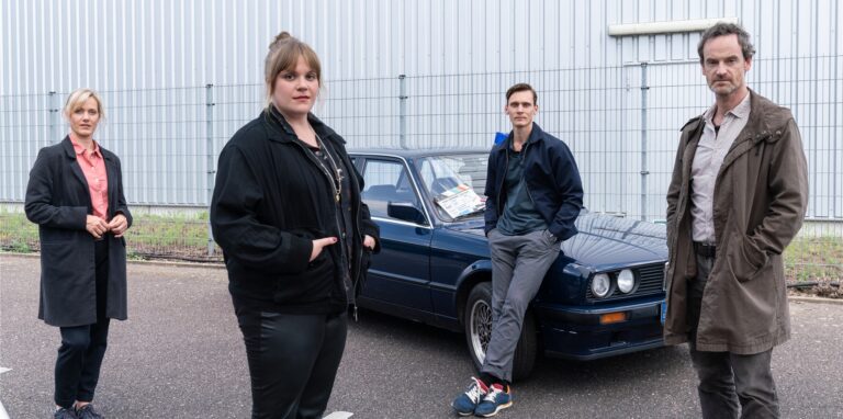 Das Team des Dortmunder Tatorts ist in einer Vorab-Premiere auf Phoenix-West zu sehen.