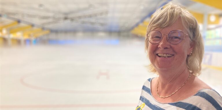 Karin Strauch, Betreiberin der Eissporthalle Dorsten