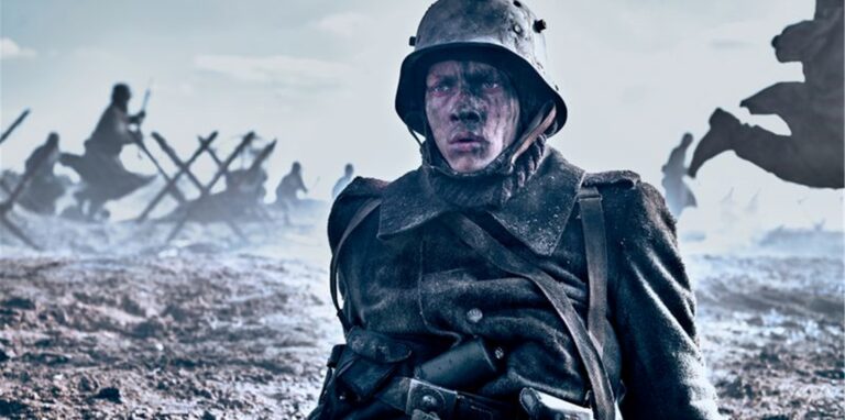 Szene aus dem Film „Im Westen nichts Neues“ von Edward Berger