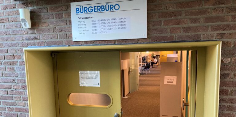 Das Bürgerbüro im Rathaus Castrop-Rauxel