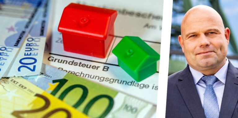 Stadtkämmerer Dr. Oliver Lind kann sich noch nicht konkret zur Grundsteuerreform in Herten äußern.
