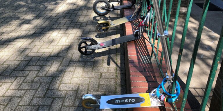 Roller an einer Grundschule in Castrop-Rauxel