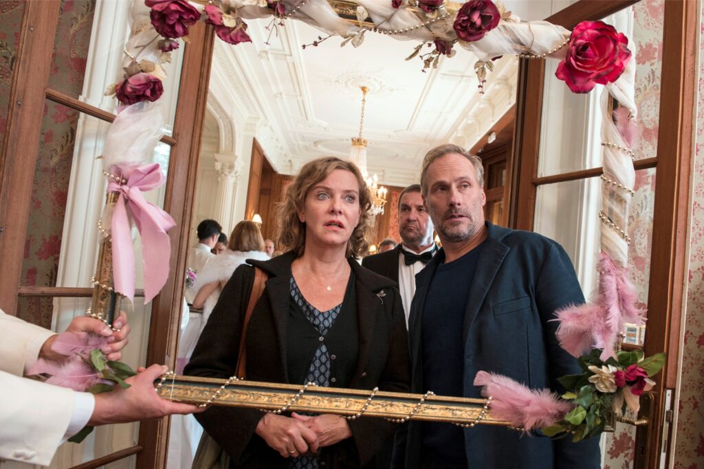 Margarita Broich als Kommissarin Anna Janneke und Wolfram Koch als Kommissar Paul Brix