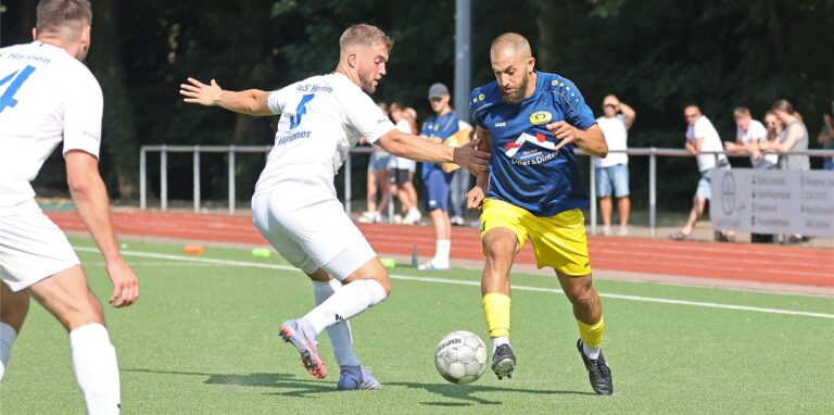 Schwerins Yalim-Dogan Öztürk (am Ball) ist aktuell verletzt.