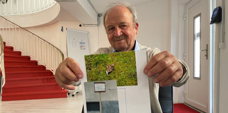 Herbert Wawrzinek (75) ärgert sich über Hundebesitzer.