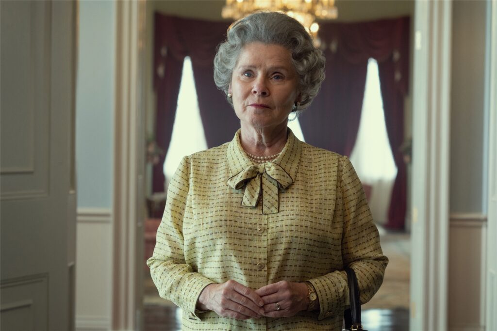 Schauspielerin Imelda Staunton spielt in der fünften Staffel der Netflix-Serie «The Crown» Königin Elizabeth II. Schauspielerin Imelda Staunton spielt in der fünften Staffel der Netflix-Serie «The Crown» Königin Elizabeth II.