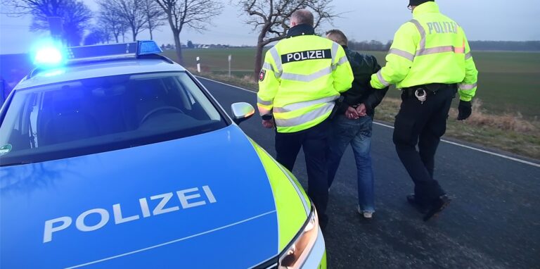 Nach einer Verfolgungsjagd konnten Polizisten den Fahrer eines SUVs auf einem Firmengelände in Aplerbeck vorläufig festnehmen. (Symbolbild)