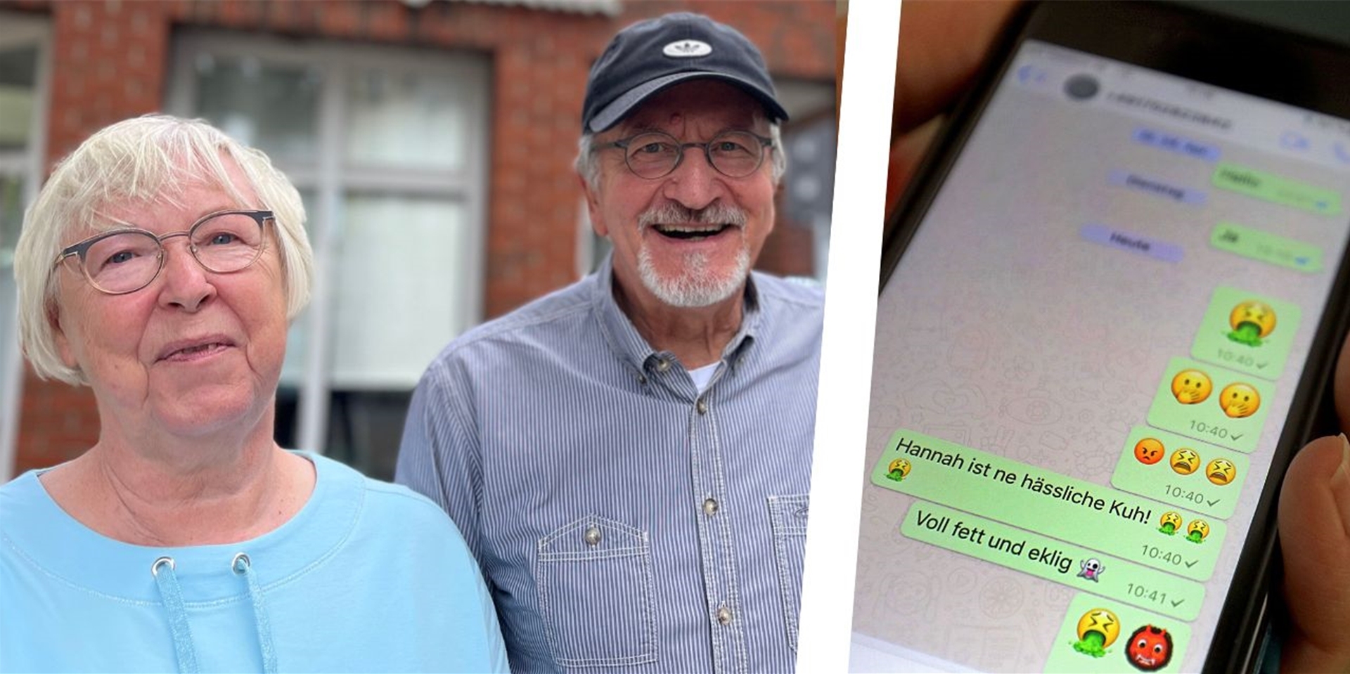 Sie versuchen zu vermitteln, wenn es unter Schülerinnen und Schülern zum Beispiel zu Mobbing kommt – wie rechts per Smartphone: Hildegard Herrmann und Gerhard Latza sind bereits als Mediatoren in Recklinghausen tätig und möchten nun auch den Kontakt zu Hertener Schulen knüpfen.