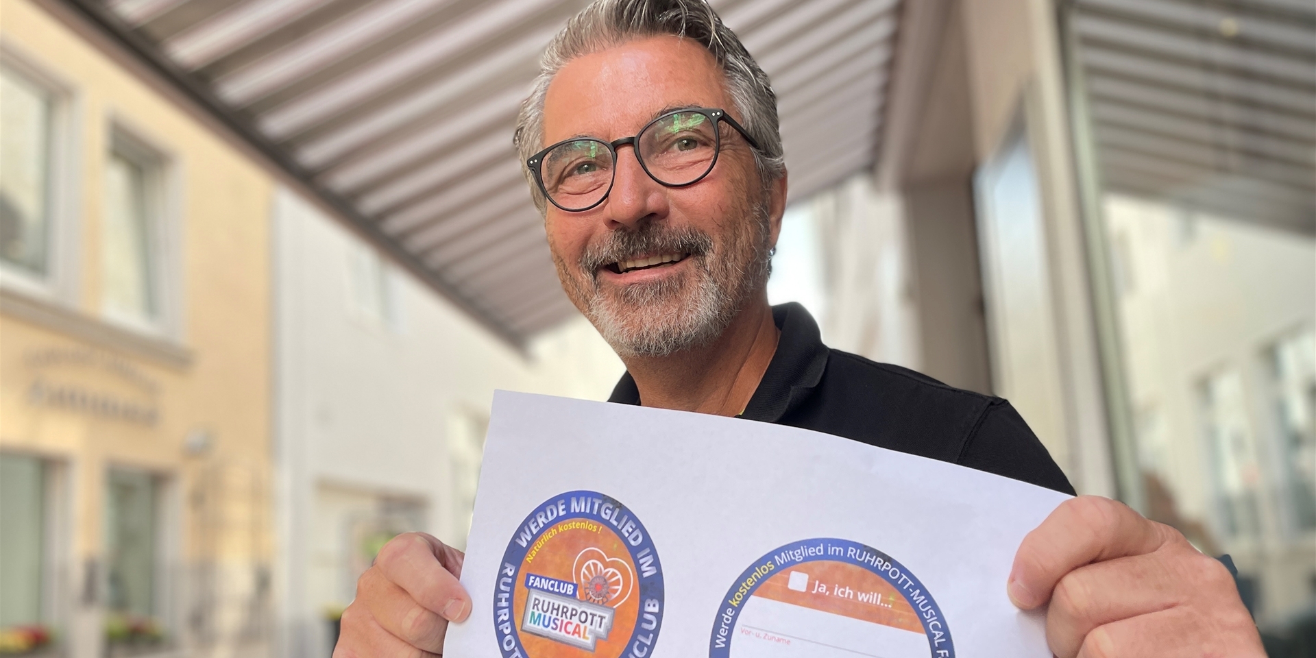 Michael Kloßek, Geschäftsführer des Musicals Radio Ruhrpott