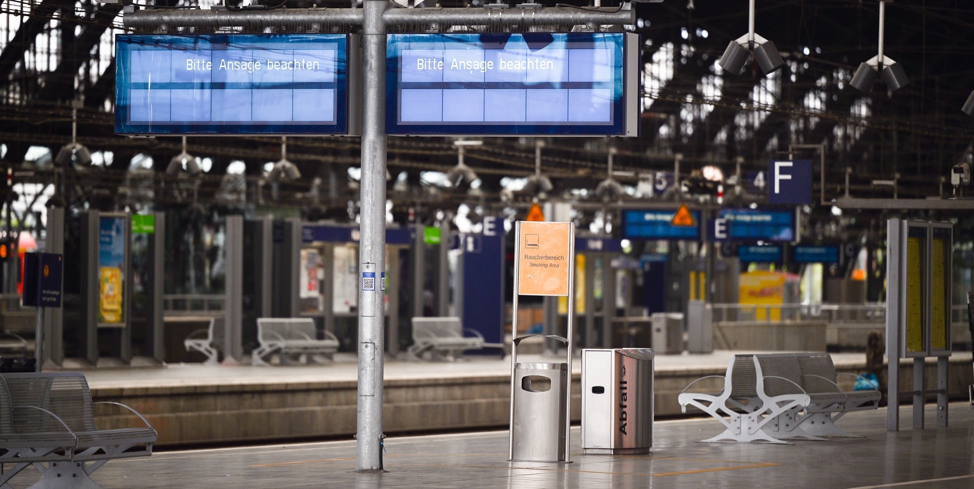 Der Kölner Hauptbahnhof am Donnerstag.