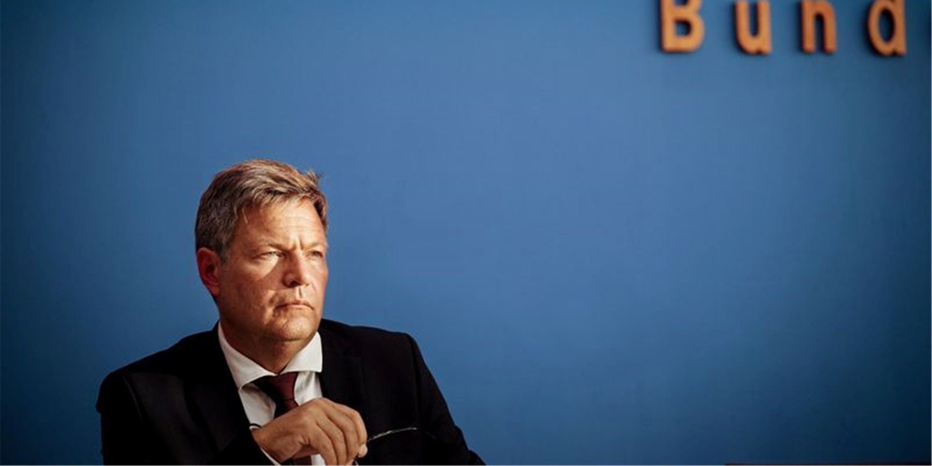 Bundeswirtschaftsminister Robert Habeck (Grüne)