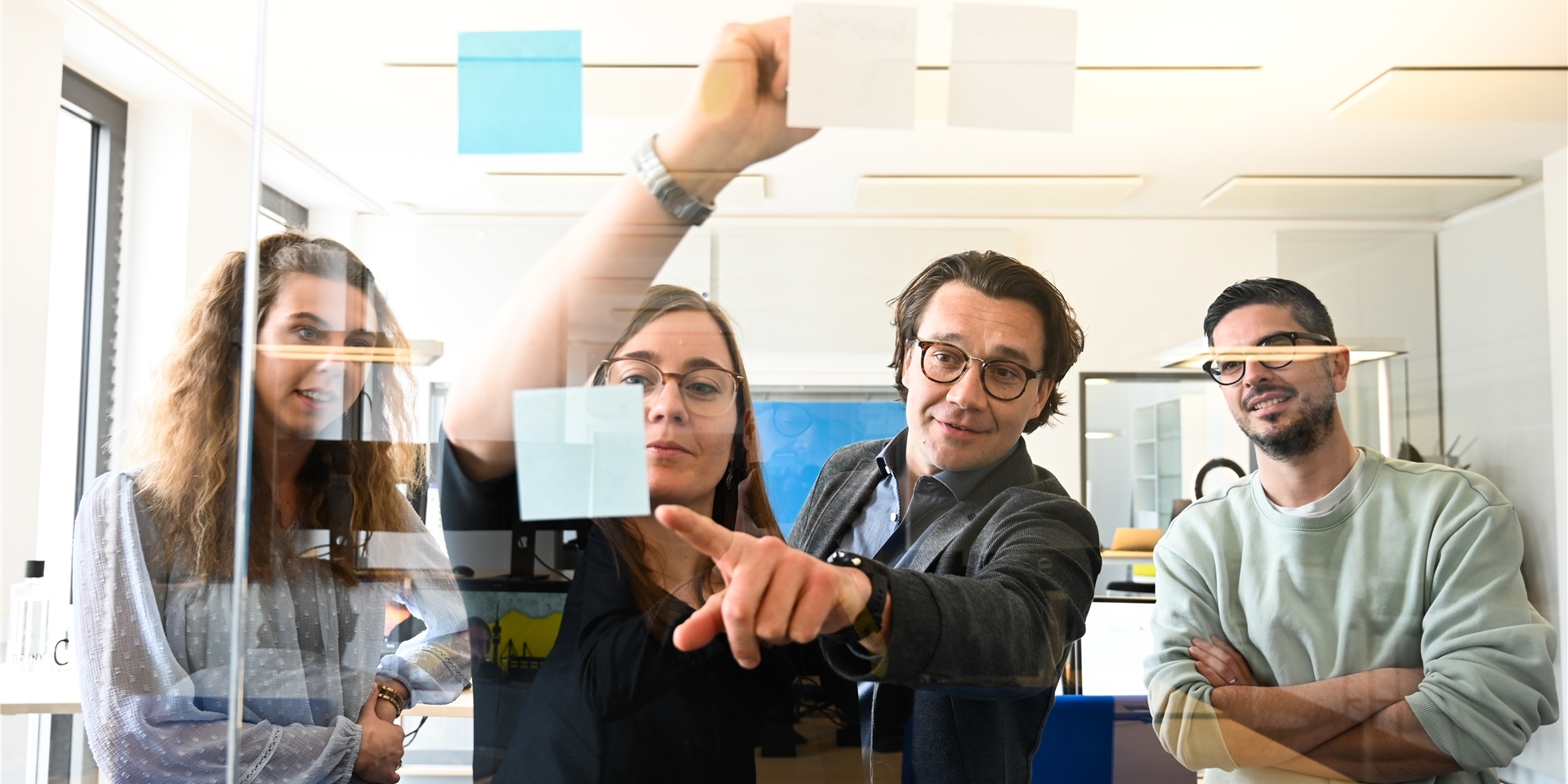 Teamarbeit ist gefragt bei Lensing Media. Die Arbeit der Medienmacher können Besucherinnen und Besucher am 1. Oktober kennenlernen.