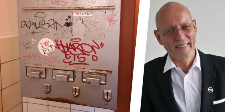 In einem Nordstadt-Lokal steht ein uralter Kondomat. Das sorgt für Unmut bei Paul Brühl, Geschäftsführer des Verbands für Automaten-Fachaufsteller.