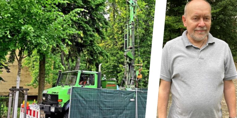 Messungen der RAG in der Römerstraße belegen Verschmutzungen des Grundwassers. Jürgen Pfeiffer aus Marl-Hamm hat Angst, dass auch sein Grundstück belastet wird und klagt gegen den Bergwerkskonzern.
