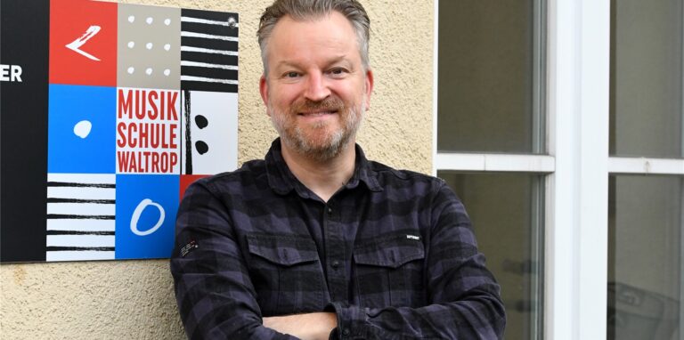 Der Musikschulleiter Stephan Sagurna