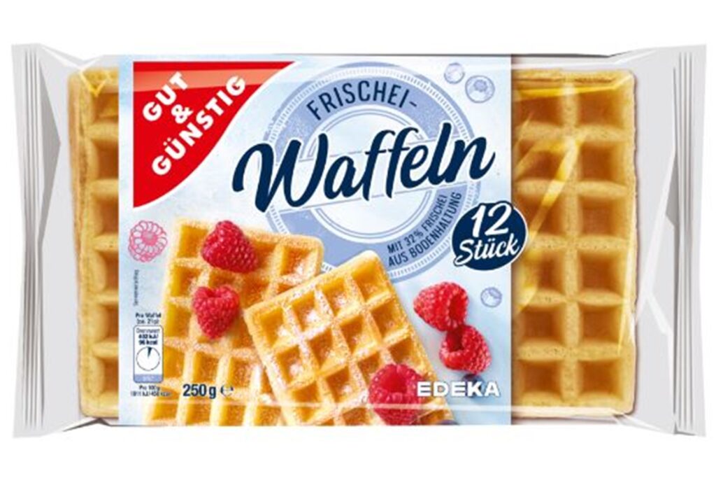 Betroffen sind die Frischei-Waffeln der Edeka-Eigenmarke Betroffen sind die Frischei-Waffeln der Edeka-Eigenmarke