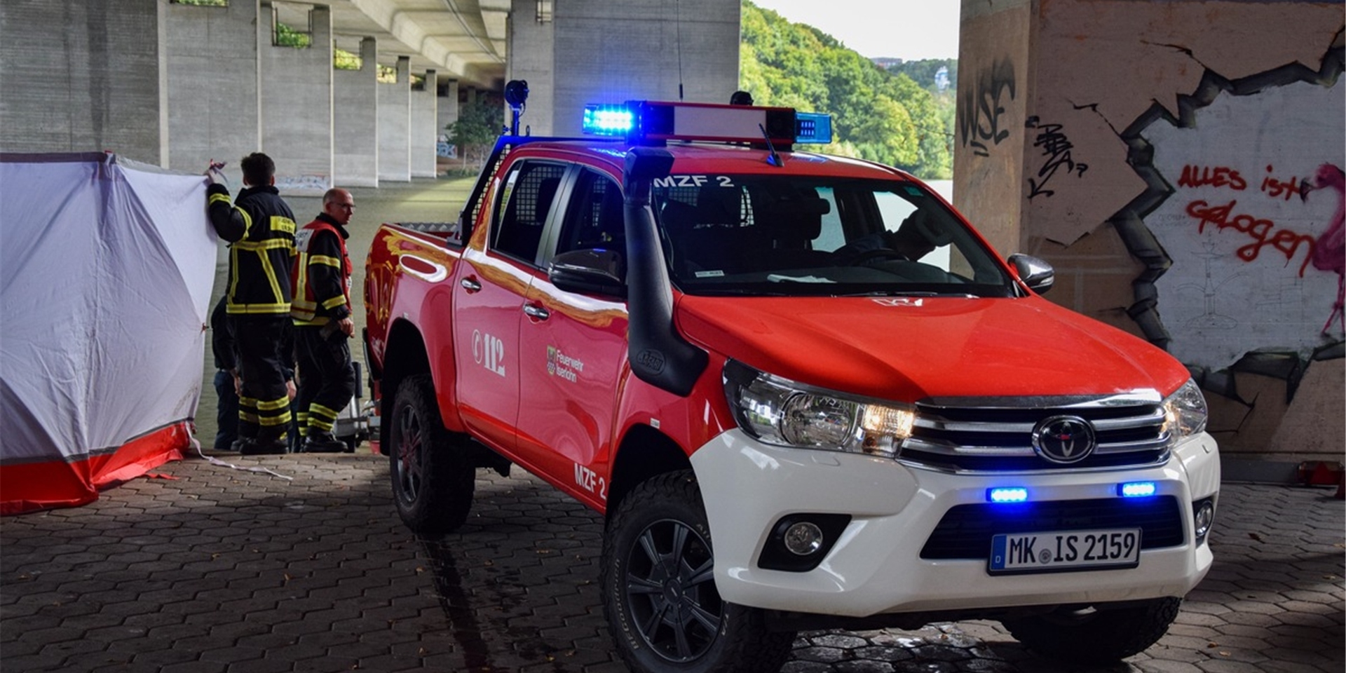Die Feuerwehr hat am Samstag eine 80-Jährige tot aus dem Seilersee geborgen