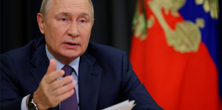 Der russische Präsident Wladimir Putin.