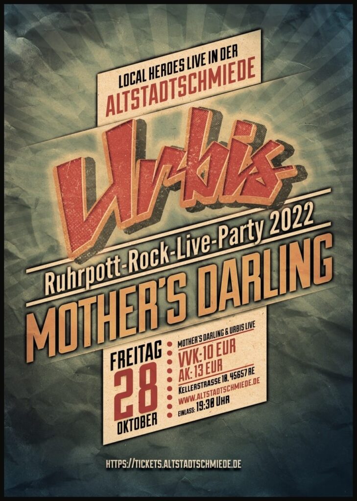 Das Plakat zum Konzert. Das Plakat zum Konzert.