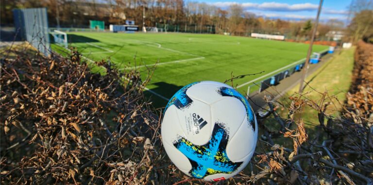 An der Brandheide in Frohlinde ist ein neuer Kunstrasen notwendig. Dieser soll noch bis Ende 2022 verlegt werden.