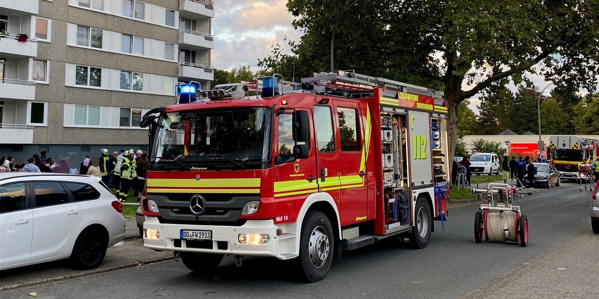 Die Feuerwehr Dortmund wurde am Mittwoch (5.10.) zu einem Brand in den Dortmunder Westen gerufen.
