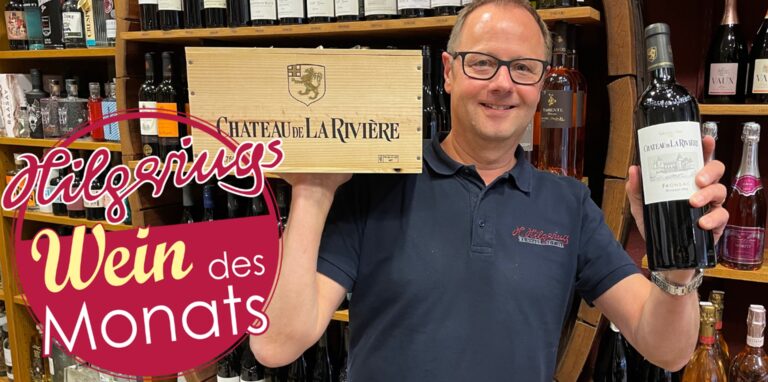 Matthias Hilgering präsentiert seinen Wein des Monats Oktober.