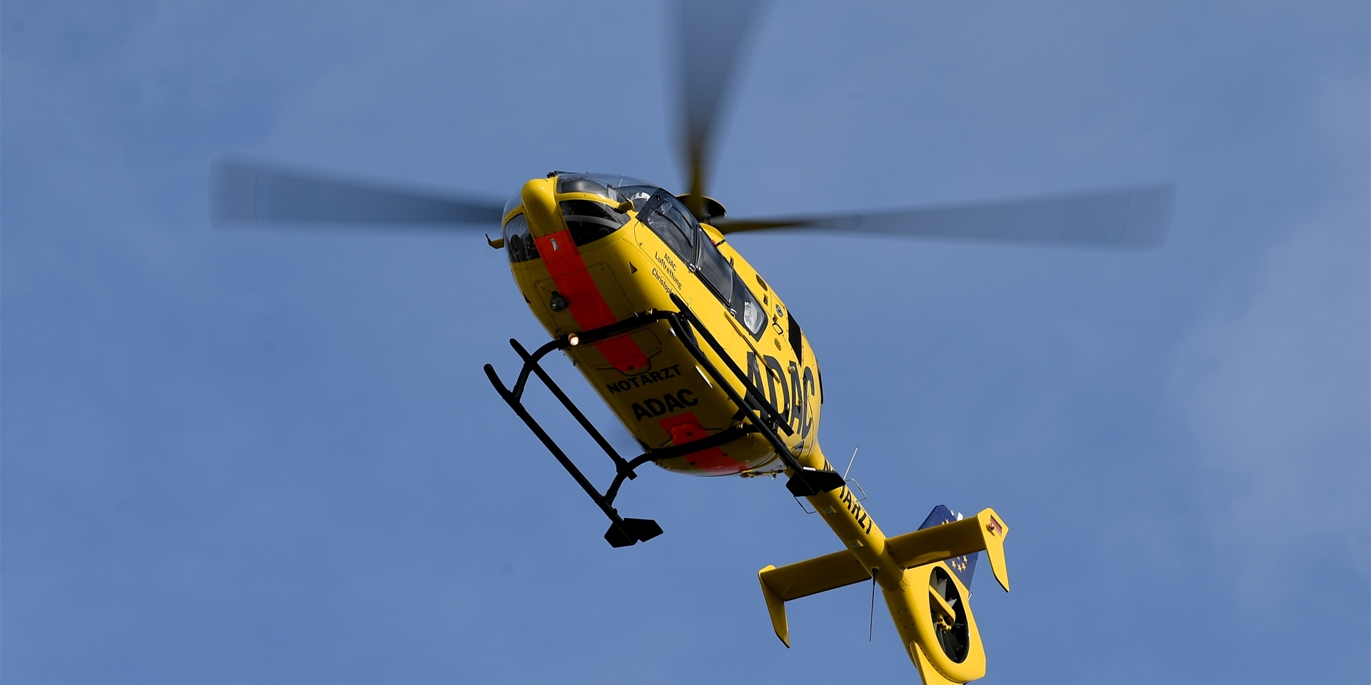 Ein Rettungshubschrauber