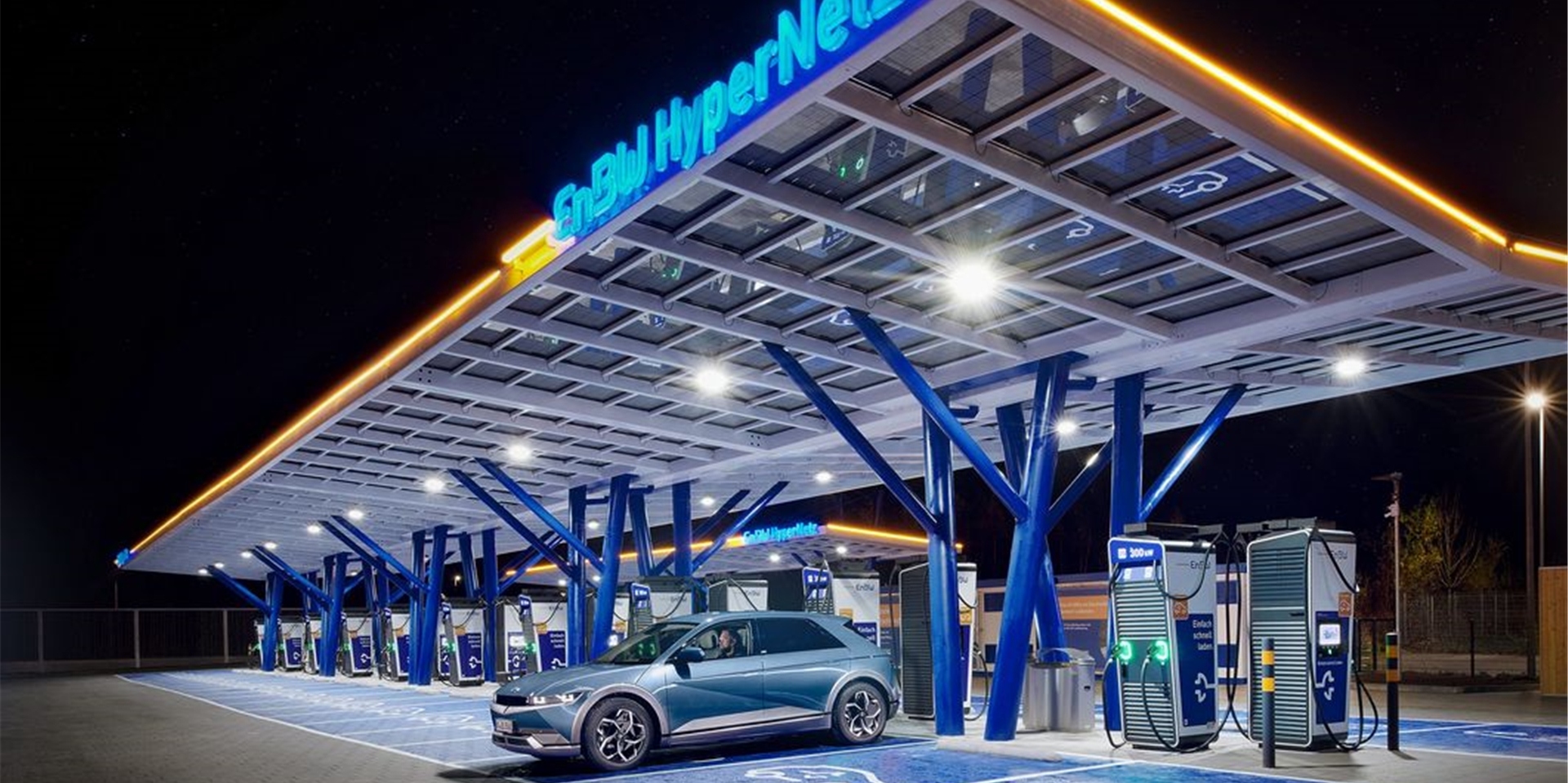 EnBW-Schnelladestation