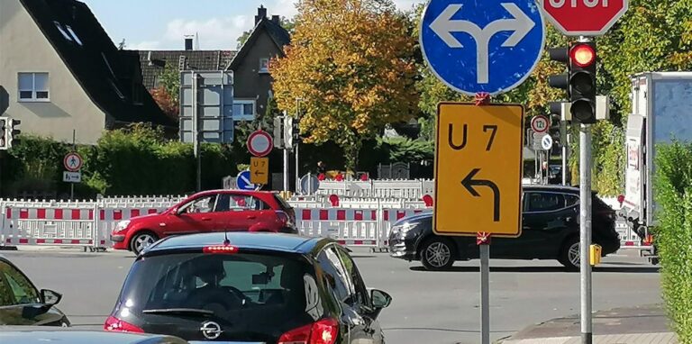B235 Umleitung Heerstraße