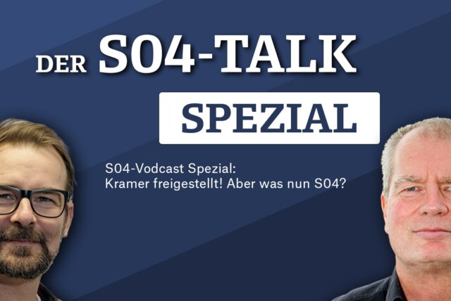 Schalke-Experte Norbert Neubaum und Schalke-Reporter René Preuß im Vodcast