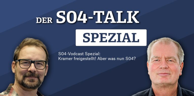 Schalke-Experte Norbert Neubaum und Schalke-Reporter René Preuß im Vodcast