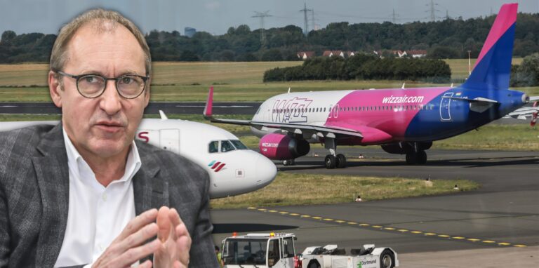 Grund zur Freude hat Flughafen-Chef Ludger van Bebber: Der Dortmunder Flughafen hat in den Herbstferien einen neuen Rekord aufgestellt.