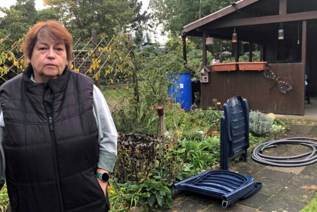 Jeden Tag ist Anja Heumann in ihrem Garten.